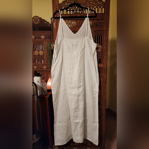 Linen Slip Dress - Picture 3 of 5